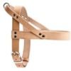 Leather no pull dog harness