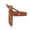 Leather no pull dog harness