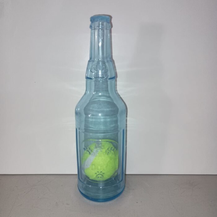 Squeaky Bottle with a Tennis ball
