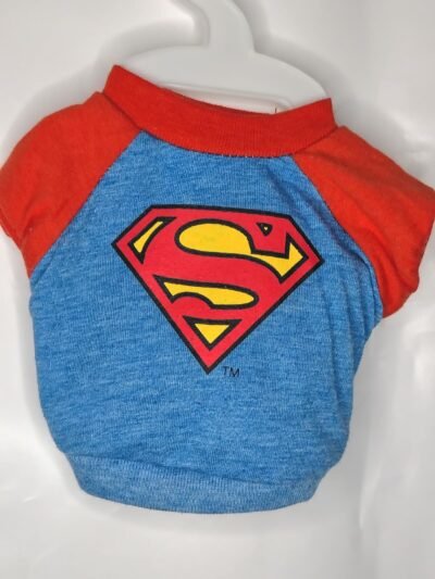 Superman Pet Shirts for Halloween