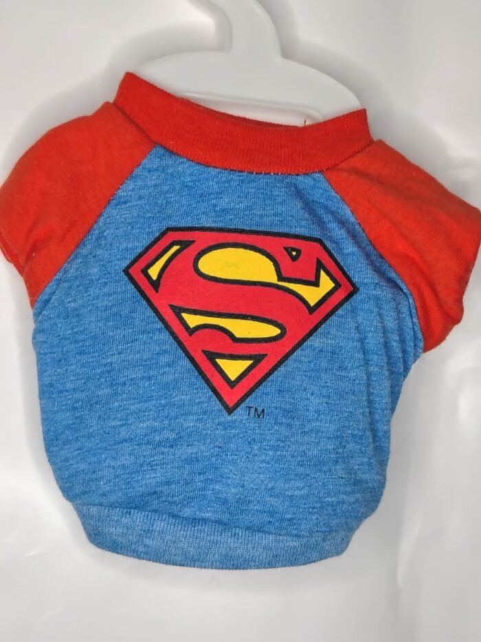 Superman Pet Shirts for Halloween